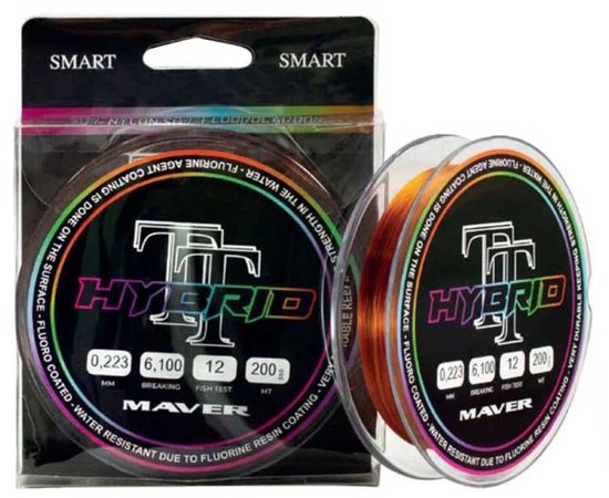 Maver Tt Hybrid 200 M Flurocarbon Transparant 0.200 mm van Maver — afbeelding 4