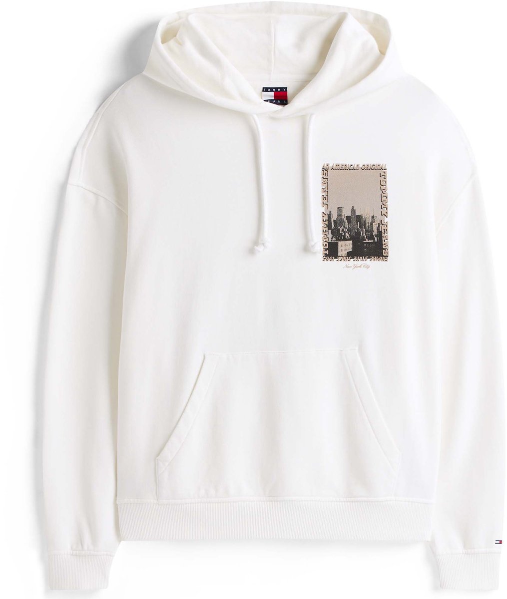 Tommy Jeans Sweater Tjm 90S Wshd Photo C - Fashion Wear - Volwassen
