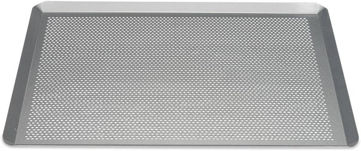 Rechthoekige Bakvorm met Afneembare Bodem - 40 x 30 cm - Duurzaam Gecoat Staal