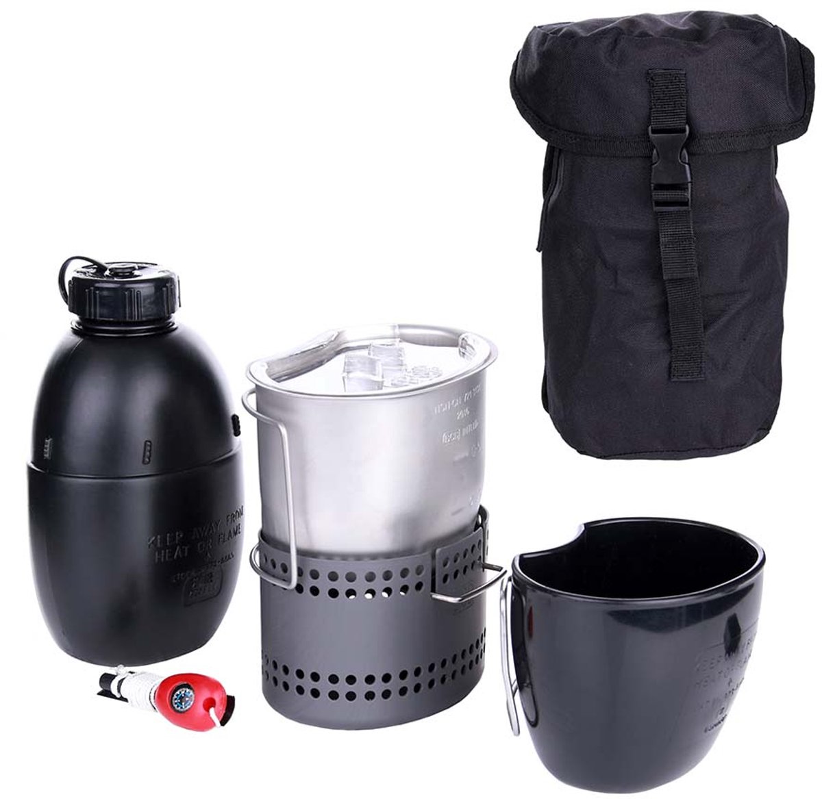 B.C.B. Dragon Cooking Systeem zwart