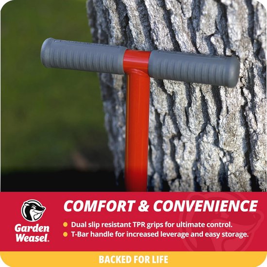 3-in-1 Tuin Hand Tiller - Cultiveren, Losmaken, Beluchten en Onkruid Wieden van Merkloos	 — afbeelding 4