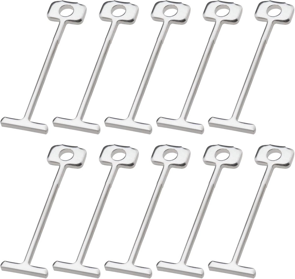 200 stuks Vervangbare Stalen Naalden voor Tegel Nivellering – 0,9mm Dikte, 32mm Lengte, Perfect voor Vloeren en Muren