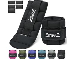 Verstelbare Enkelgewichten Set 2 Stuks - Draagbare Pols- en Enkelgewichten voor Krachttraining en Cardiofitness