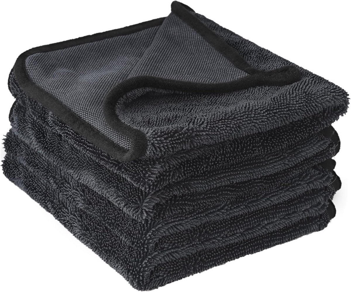 XXL Droogdoek 40 x 60 cm - Microvezeldoek voor Douche en Badkamer - 4 Stuks