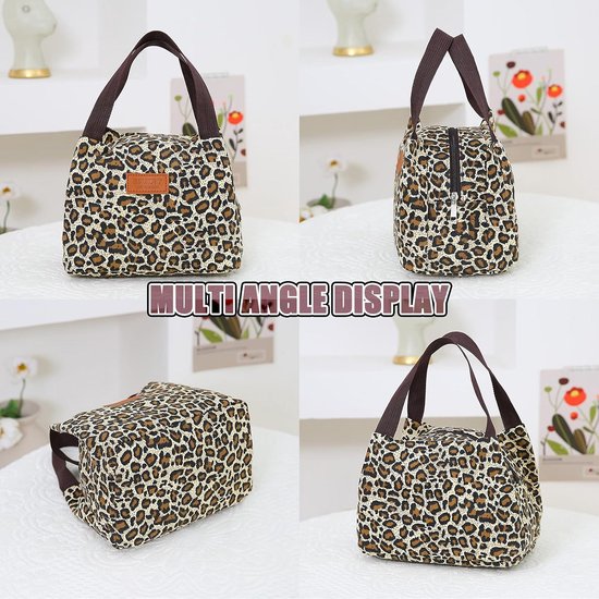 TopLLC Sac à Lunch Pour Femme Homme Grand Sac Fourre-Tout Sac D'Isolation Portable Travailleur De Bureau Étudiant Petit Sac Repas Sac à Lunch Épaissi Pour Bureau École Camping