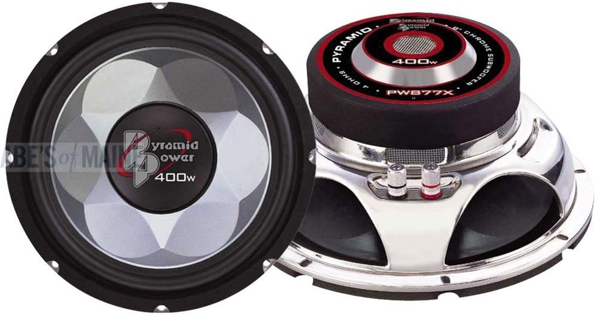 Krachtige Subwoofer voor Auto met Diepe Bas en Compact Ontwerp