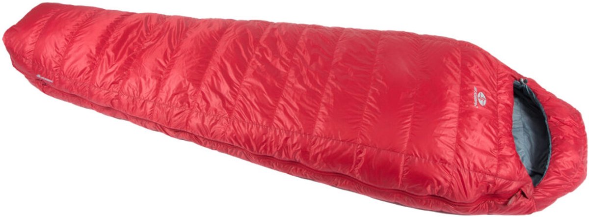 SirJoseph mummyslaapzak Trekking Rimo III 600 - links 190 cm - Rood
