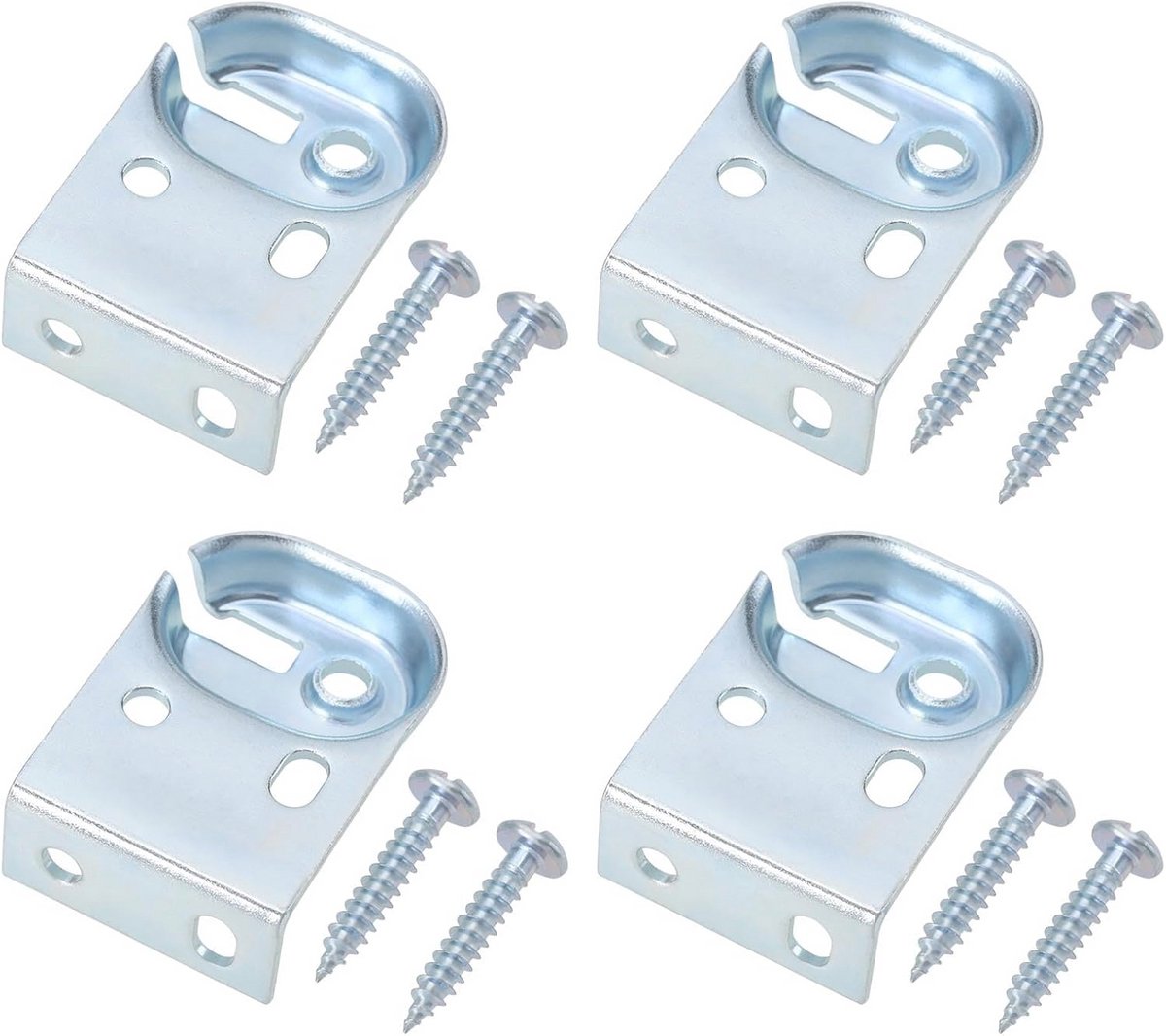 4 Stuks Rolgordijn Mount Beugels Reparatie Kits - Metalen Beugels voor Rolgordijnen