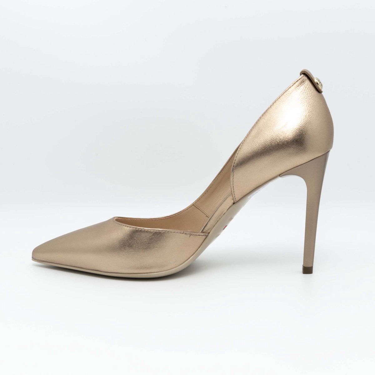 Pumps Nerogiardini Gelamineerde Goude Pumps - Fashion Wear - Vrouwen