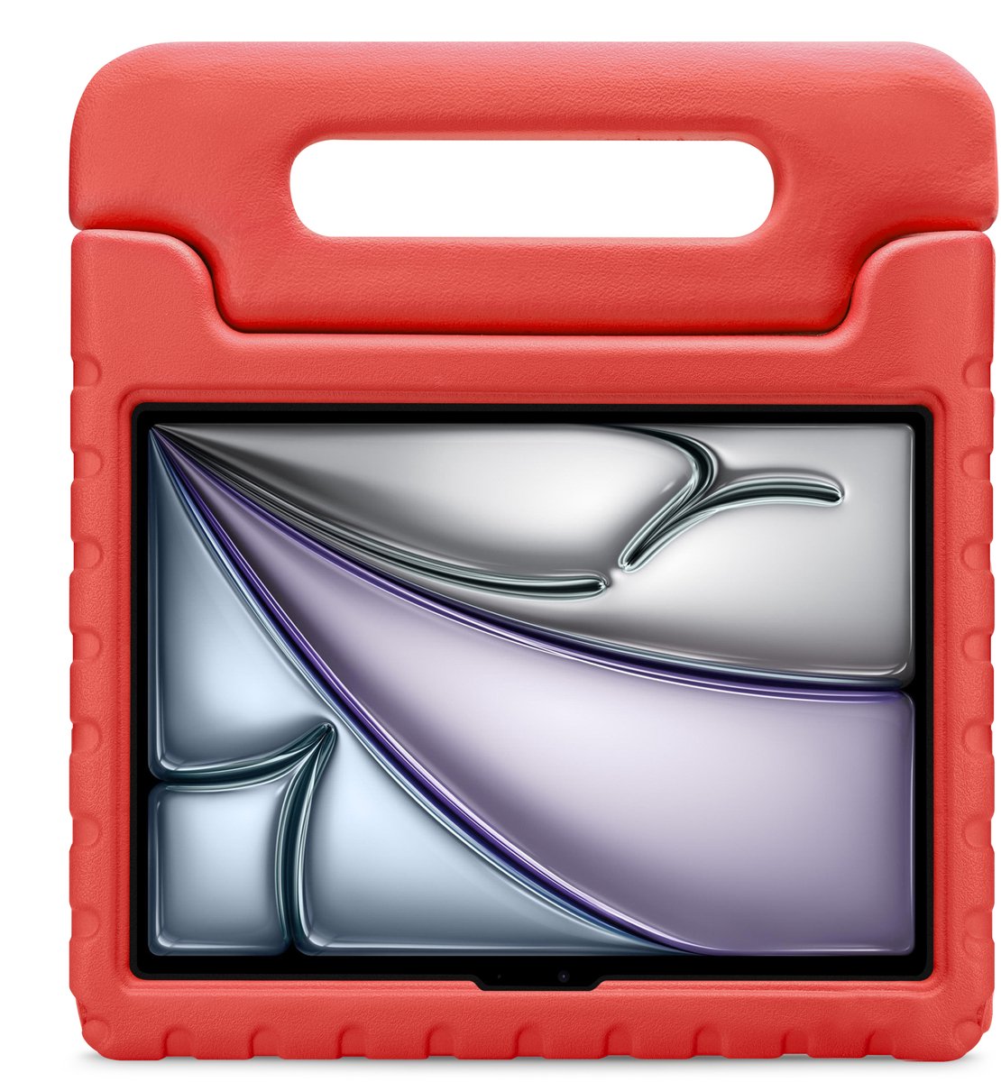 Xccess Tablethoes geschikt voor Apple iPad Pro 12.9 Inch (2021) Kinder Tablethoes met Handvat | Xccess Kids Guard - Rood