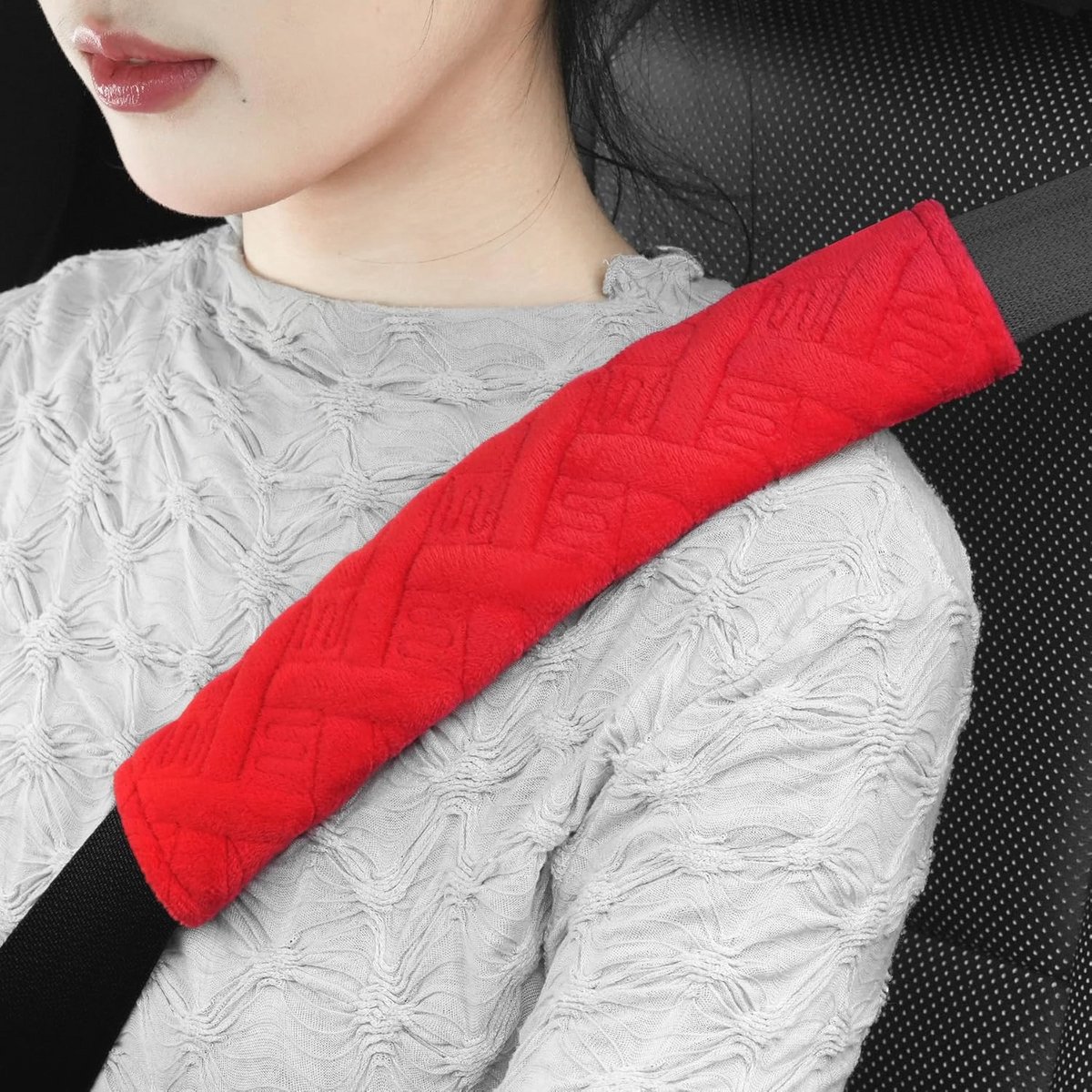 2-pack Universele Autogordelpads voor Comfortabeler Rijden en Veiligheid