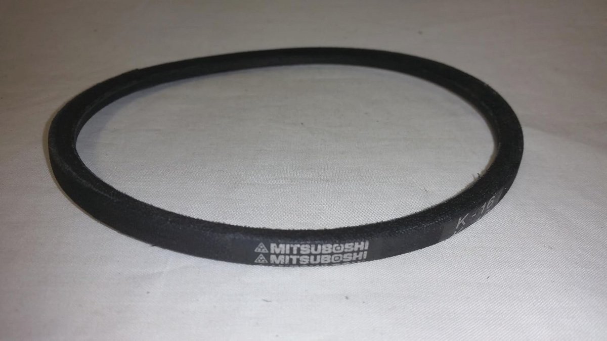 V-belt voor RDA/Advanced Trainer - Zwart