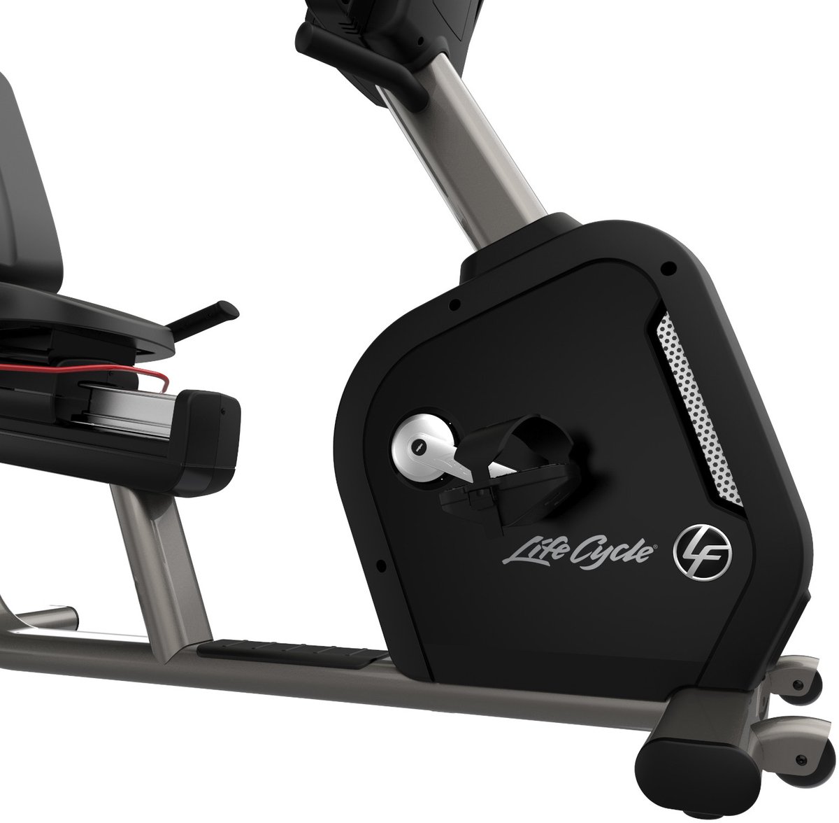 Life Fitness Recumbent Bike Club Series+ Ligfiets met - afbeelding 3