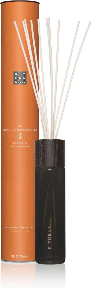 Fragrance Sticks met Zoete Sinaasappel en Ceder - 230 ml