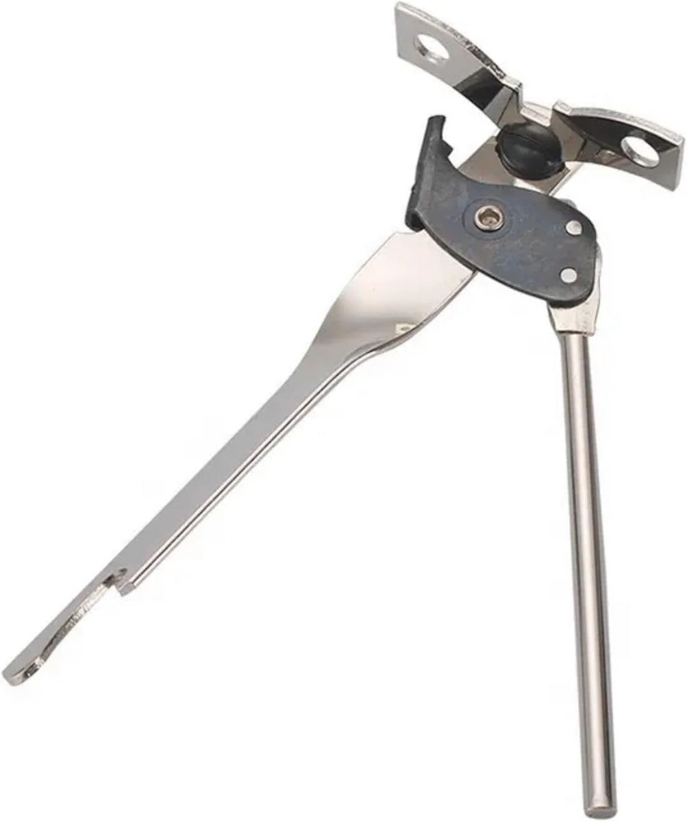 DIY Vlinderblikopener Zilver - Handig Keukenaccessoire 19 x 5,3 x 3,3