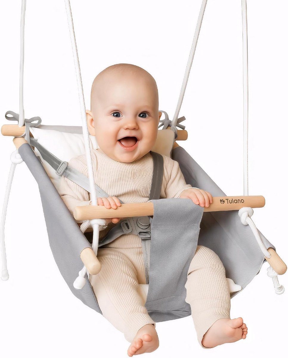 3-in-1 Babyschommel voor Kinderen - Veilig en Comfortabel voor Binnen en Buiten