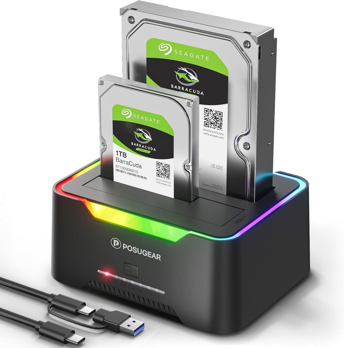 Hard Drive Docking Station voor Snel en Gemakkelijk Gegevensoverdracht