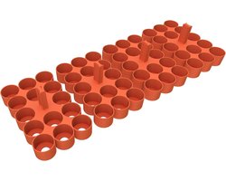 Verfrek set voor 56 Citadel verfpotten - Ideaal voor 4L Really Useful Box