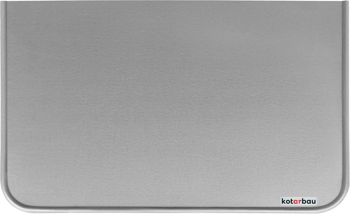 Haard Bodemplaat - Asplaat Vloerbescherming - Vloer Beschermen - Gepoedercoat Staal - 30 x 50 cm - Antiek Koper