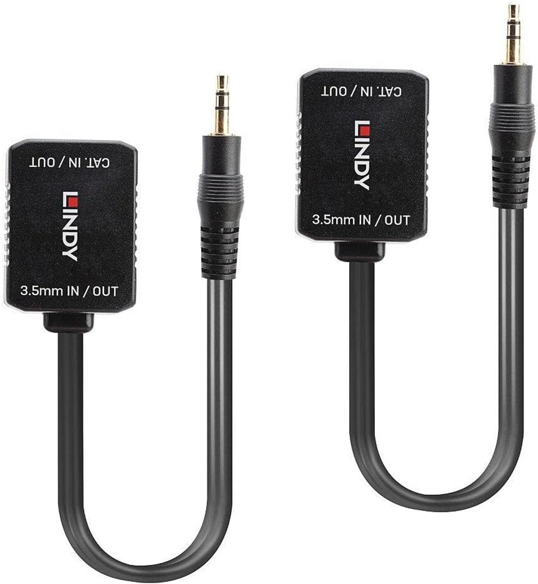 500m Cat.6 analoge audio extender - 3,5 mm