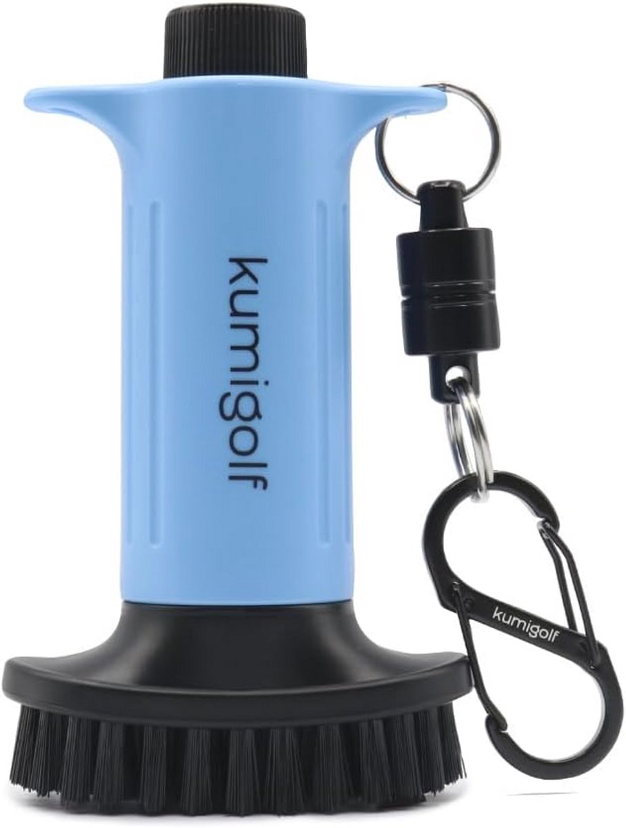Golf waterborstel met sproeifunctie en magnetische clips - Voor optimale reiniging van golfclubs