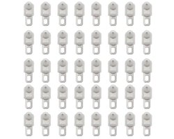 Pack of 50 pulley pulley for curtains, roller blinds, tent, drappo, slopes, runners, roller shutter accessories, sliding wheels, sliding wheel, sliding slides, track
