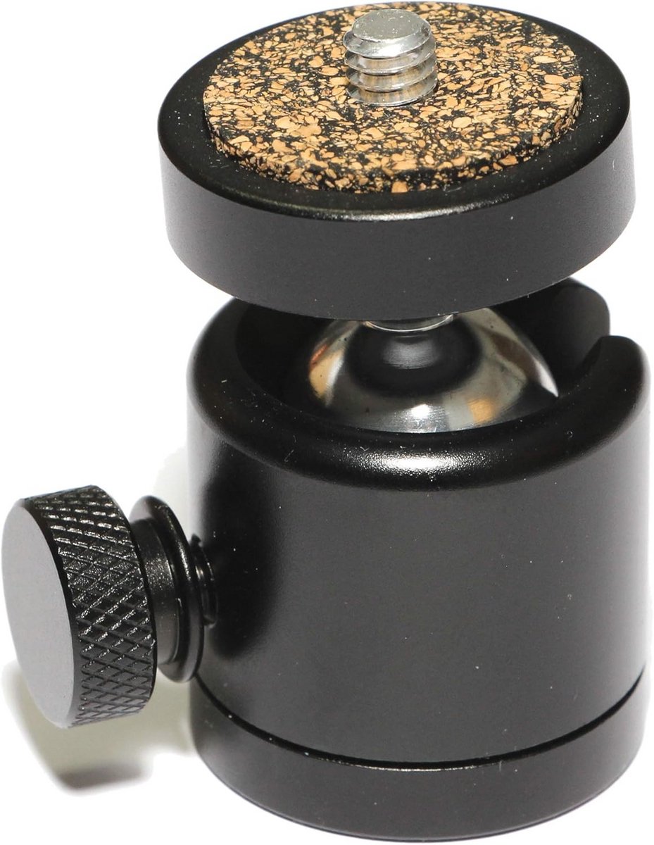 Mini Kogelkop Kogelgewricht 1/4" - Metalen Statiefkop voor Camera