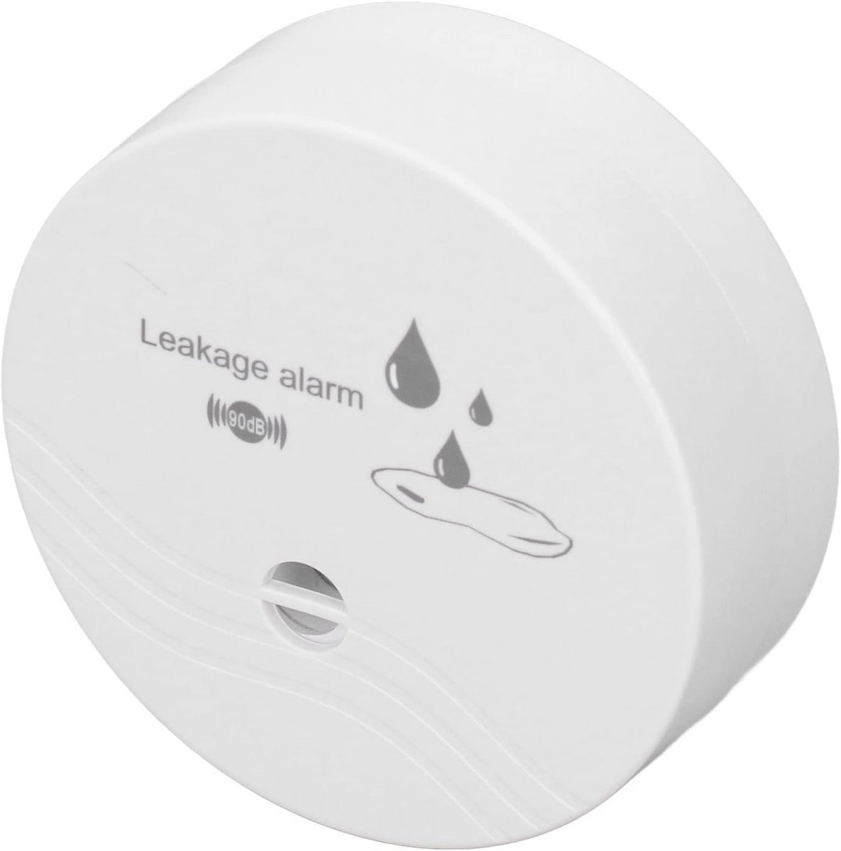 Waterlekkage Sensor Alarm - 100dB Luide Buzzer - Slimme Waterdetector voor Huis, Boot, Winkel, Garage, Kelder en Magazijn