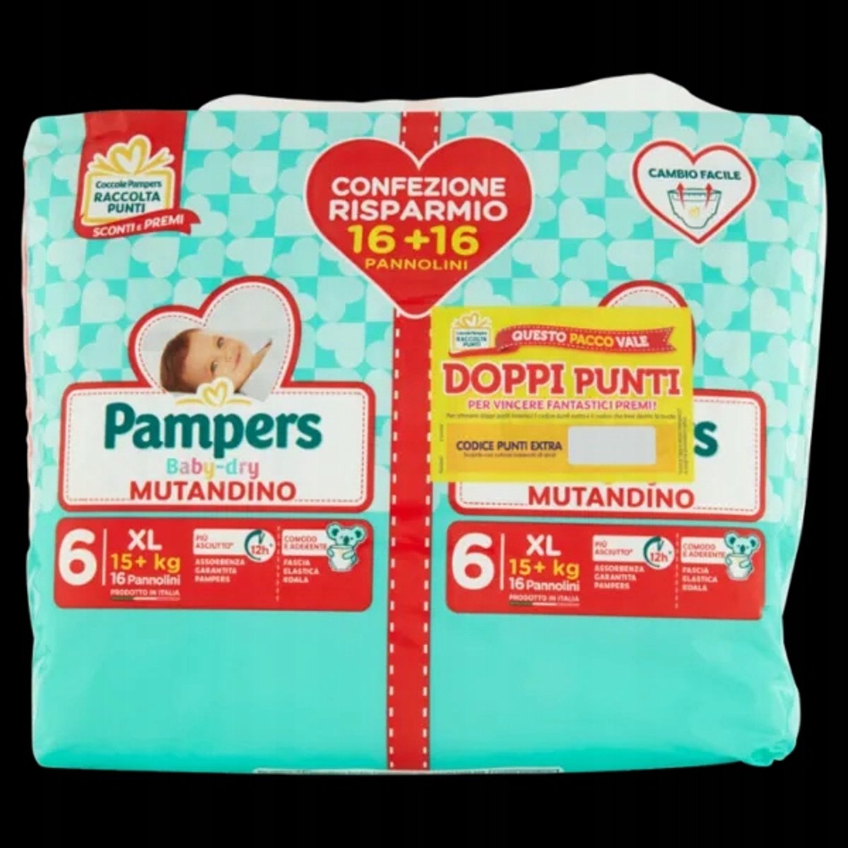 Pampers Baby-Dry Broekje luiers maat 6 | 32 stuks