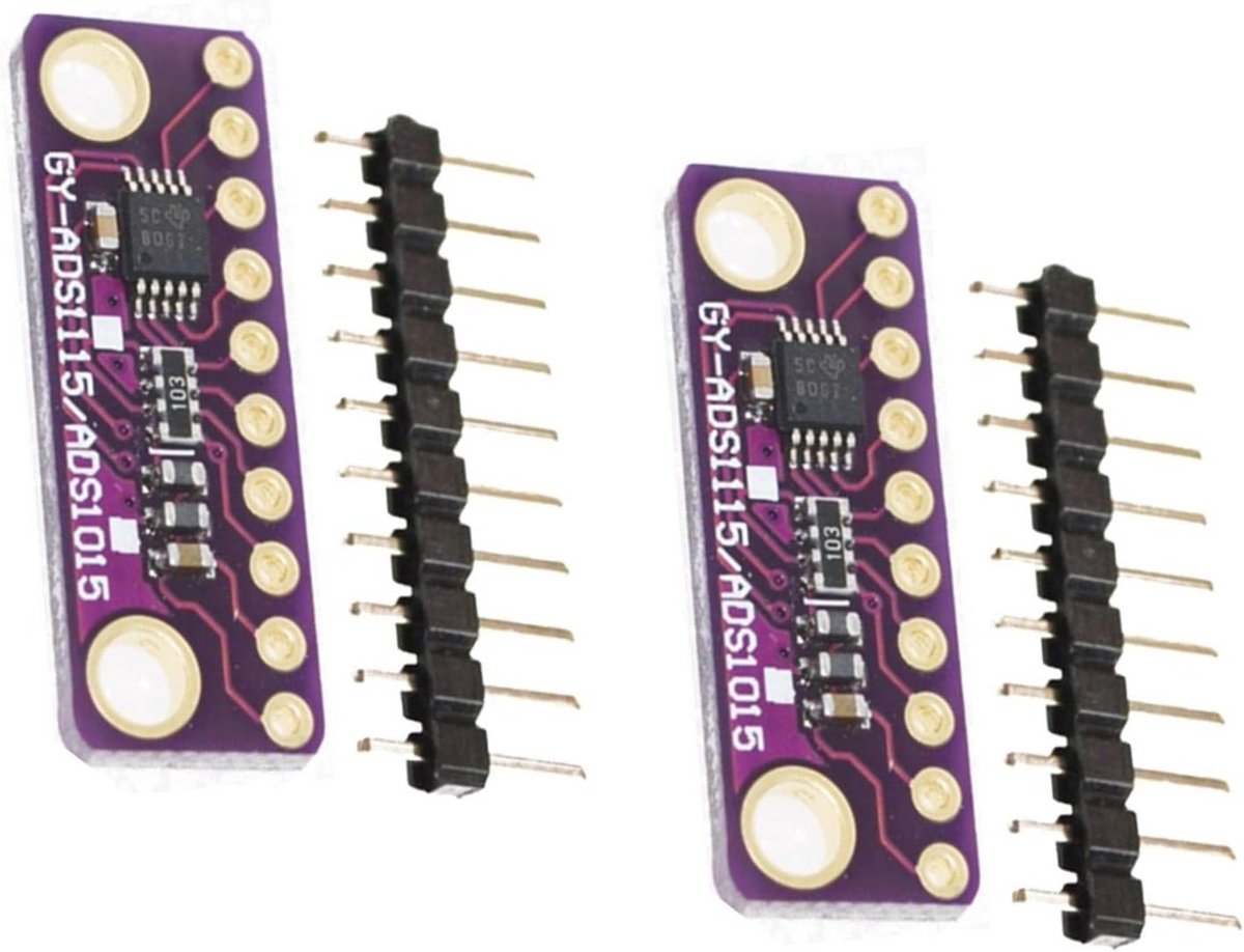 12-Bit Precision ADC 4 Channel Converter Module met Programmeerbare Versterker