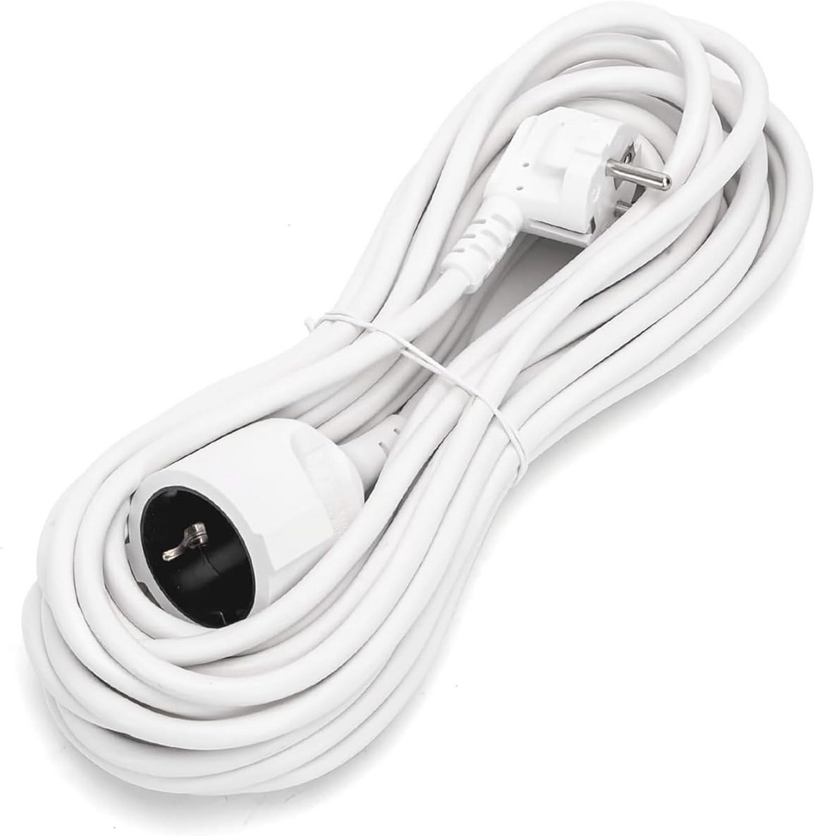Verlengkabel 10 meter 16A 250V met Schucko Stekker - H05VV-F 3G1,5mm²