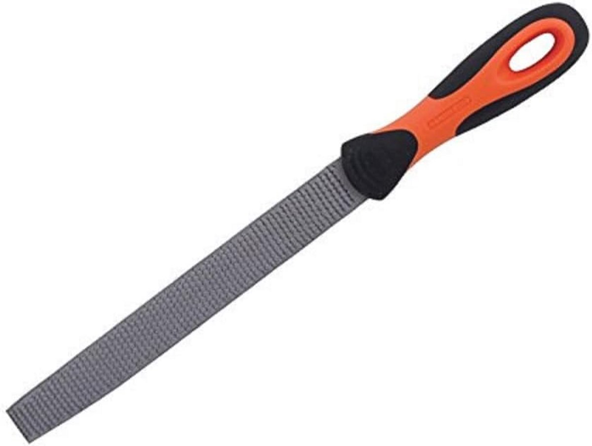 Ergonomische Halfronde Rasp 200 mm voor Hout en Kunststof