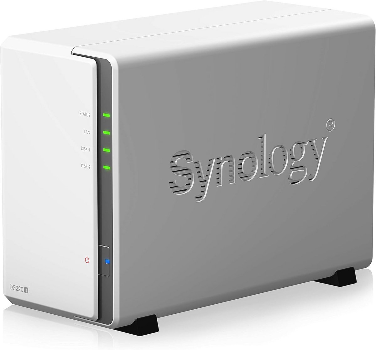 4TB 2 Bay Desktop NAS oplossing voor thuis