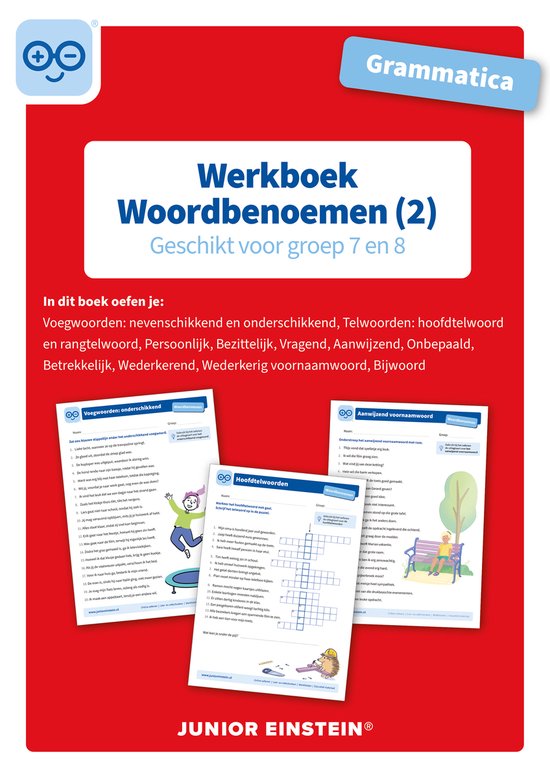 Woordbenoemen Geschikt voor groep 7 en 8 Werkboek - cover