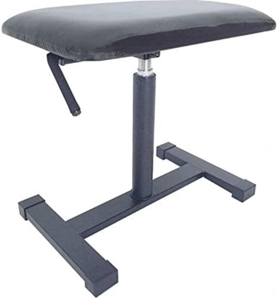 Hydraulische toetsenbank met vinyl bekleding - Verstelbare hoogte van 46,5 tot 60 cm