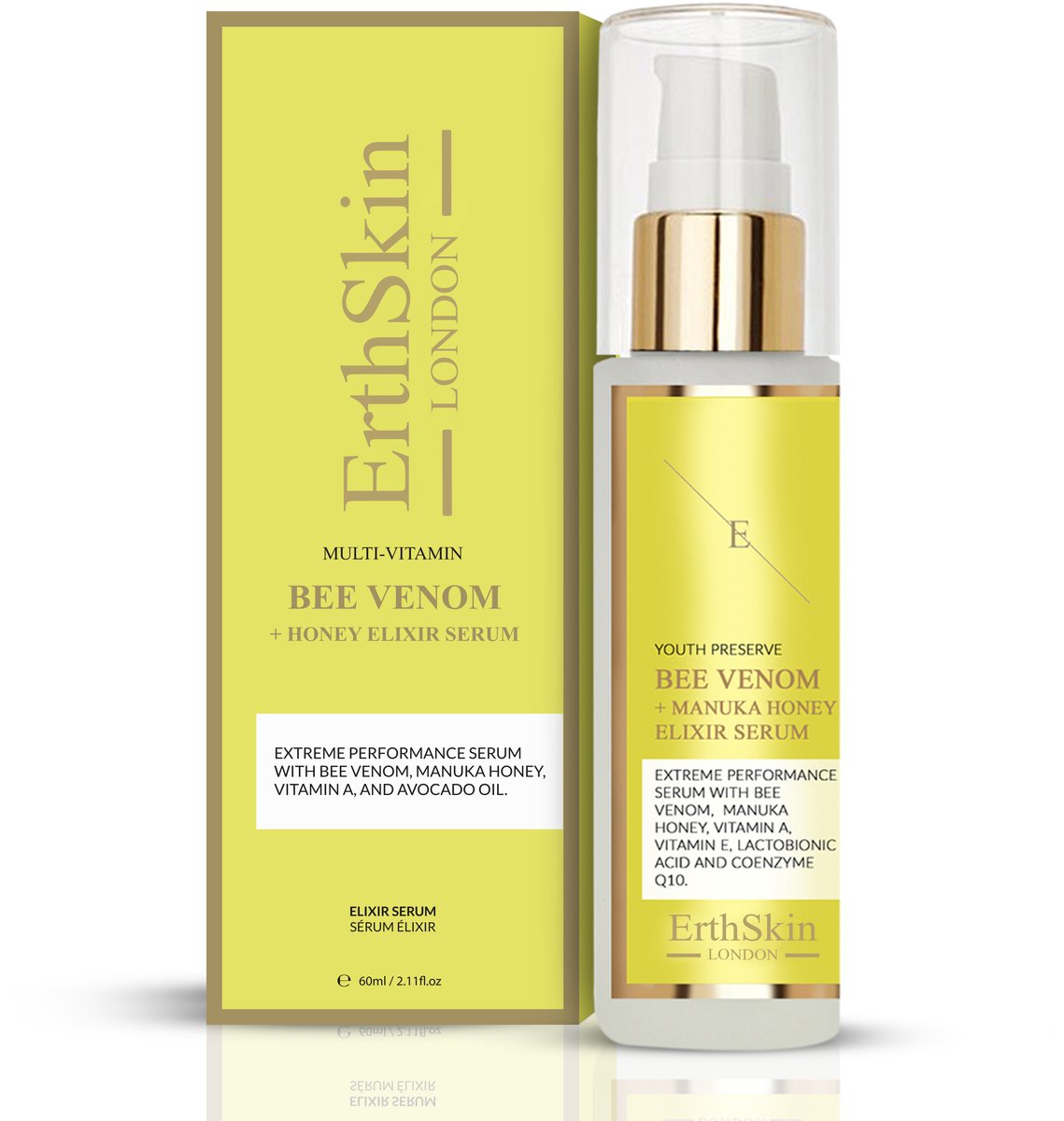 ErthSkin London Bijenaders Manuka Honing Serum