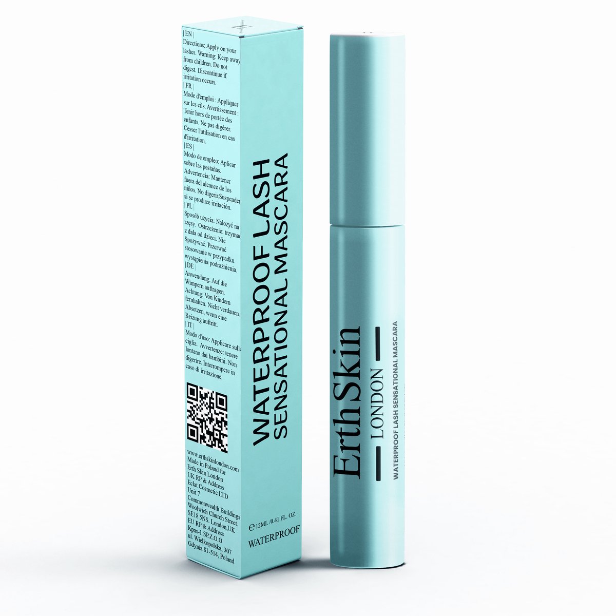 ErthSkin London Waterproof Mascara