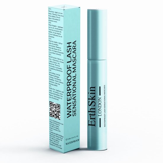 ErthSkin London WATERDICHTE WIMPERS SENSATIONELE MASCARA 12