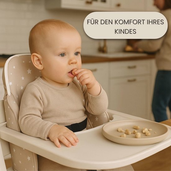 Zitverkleiner Kinderstoel - Universeel Kussen voor Baby's met Sterren van Merkloos — afbeelding 2