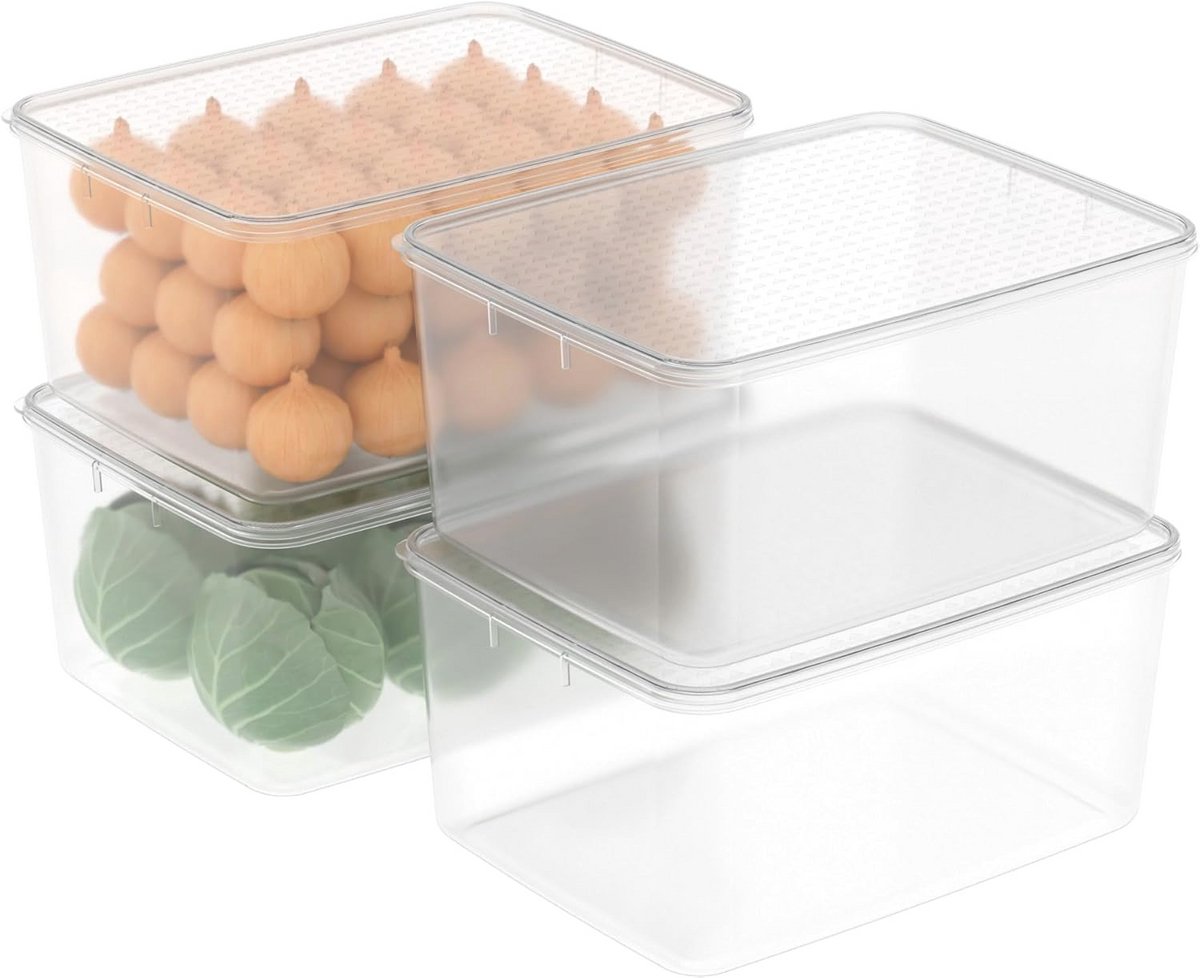 Voedsel Opslag Containers - 10L - Magnetron en Vriezer Veilig - Ruimtebesparende Organizers