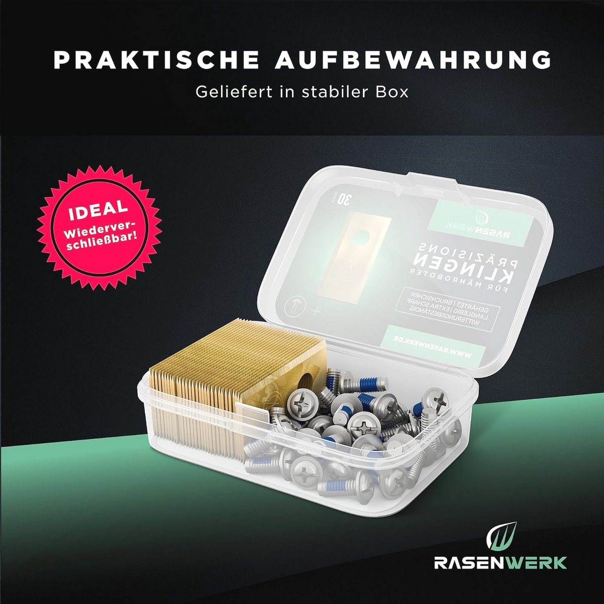 Hoogwaardige robotmessen met schroeven - Universele - afbeelding 2