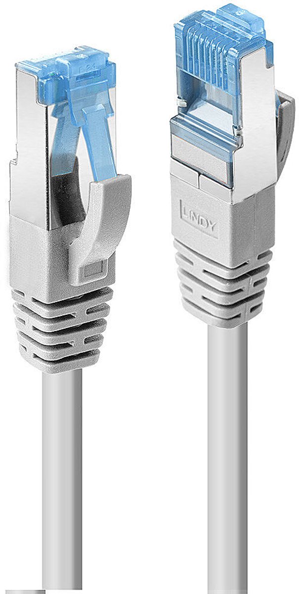 Lindy 47622 netwerkkabel Grijs 2 m Cat6a S/FTP (S-STP)