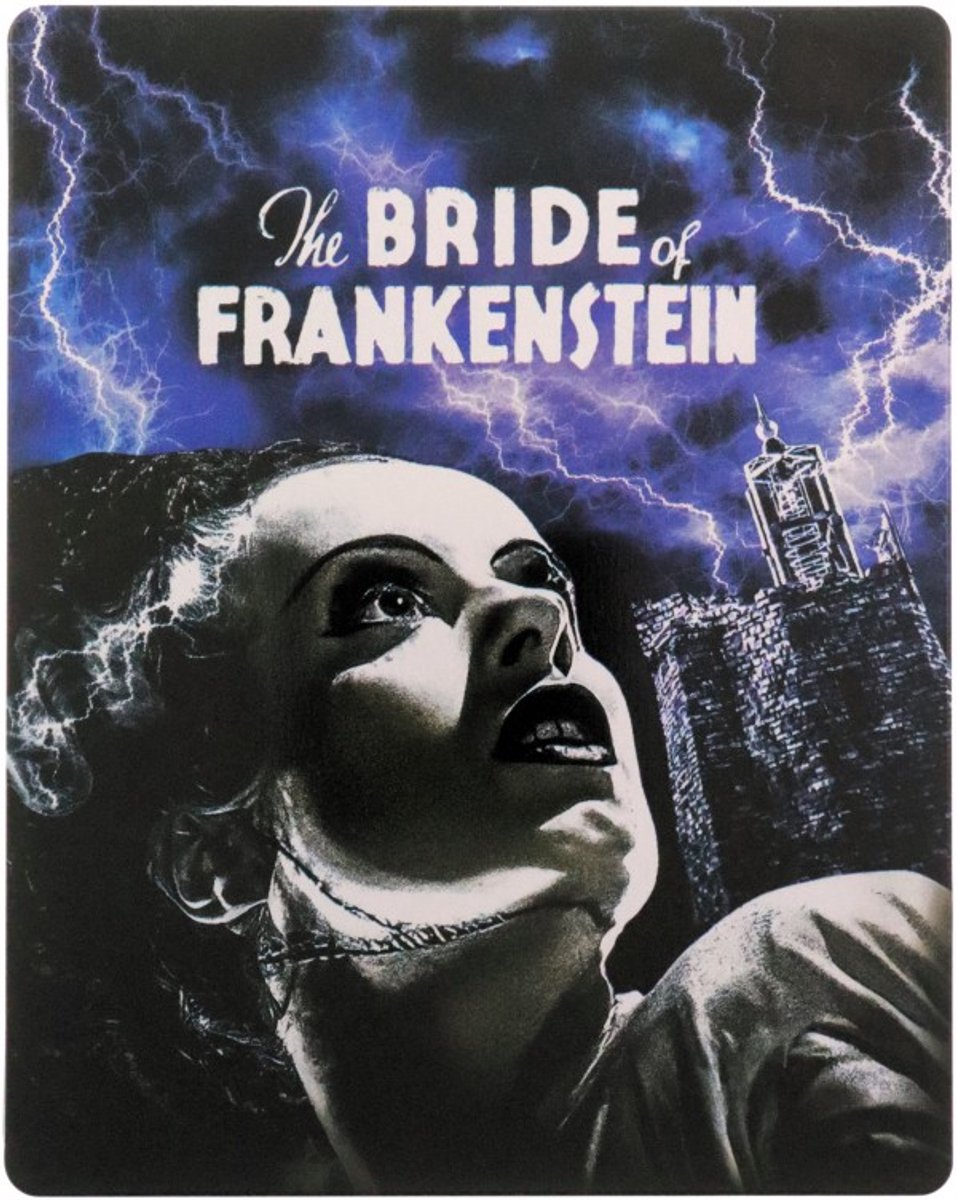The Bride of Frankenstein - Limited Edition Steelbook - 4K Ultra HD & Blu-Ray - Import