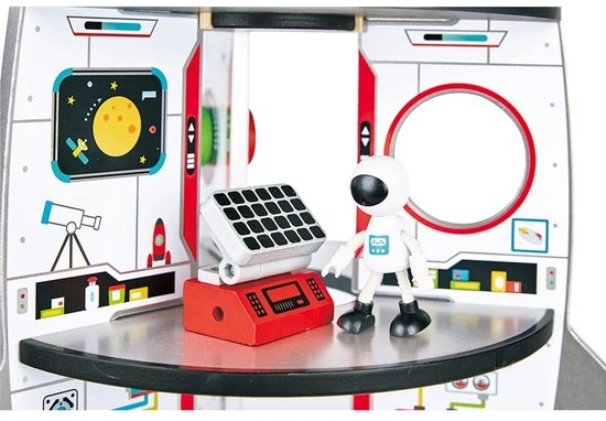 Hape E3021 viertraktaties, houten speelgoed Hape E3021 viertraktaties, houten speelgoed