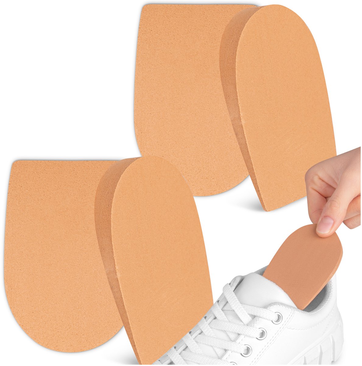 Korken Ondersteuning voor Schoenen - 10mm Dik - Heren & Dames
