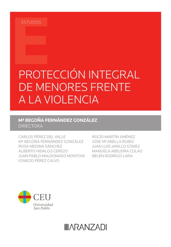 Protección integral de menores frente a la violencia - cover