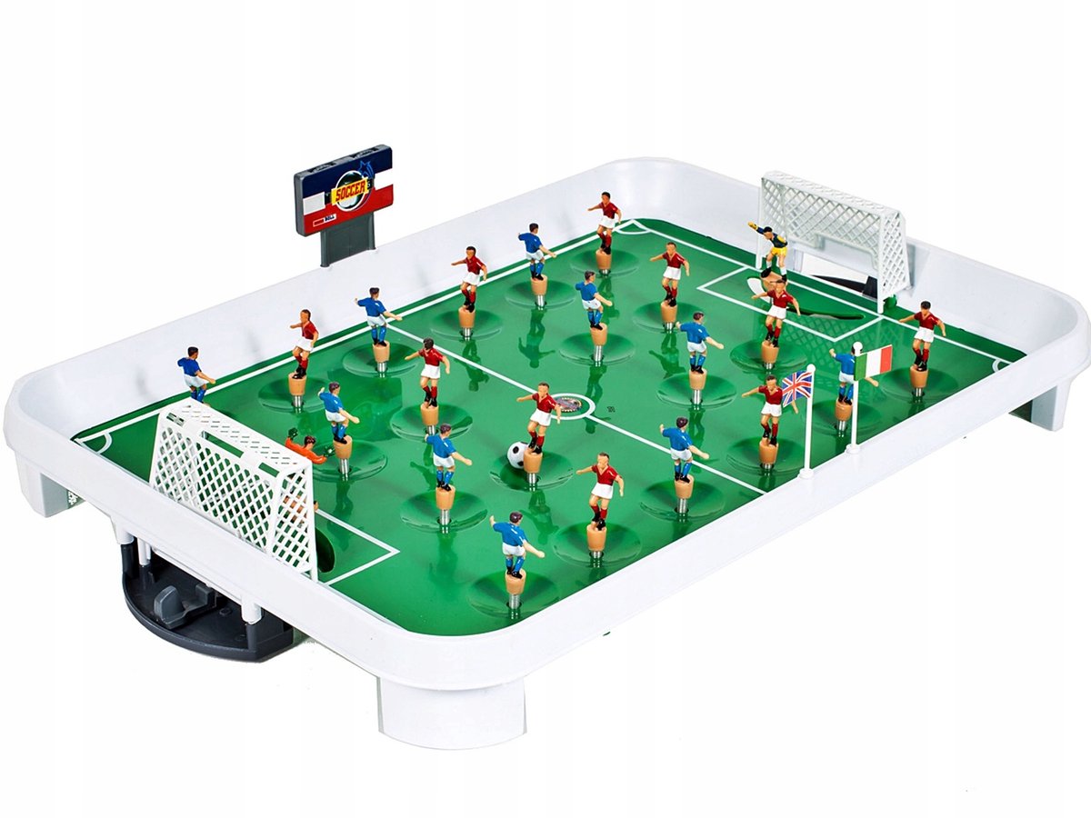 XXL tafelvoetbalspel met 22 spelers en scorebord - veel plezier!