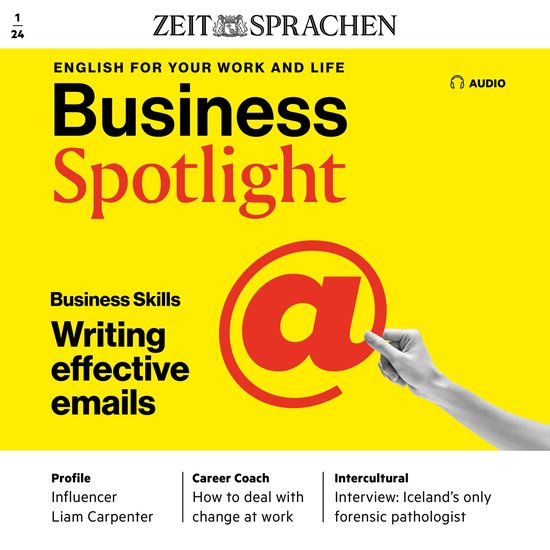 Business-Englisch lernen Audio - Effektive E-Mails schreiben - cover
