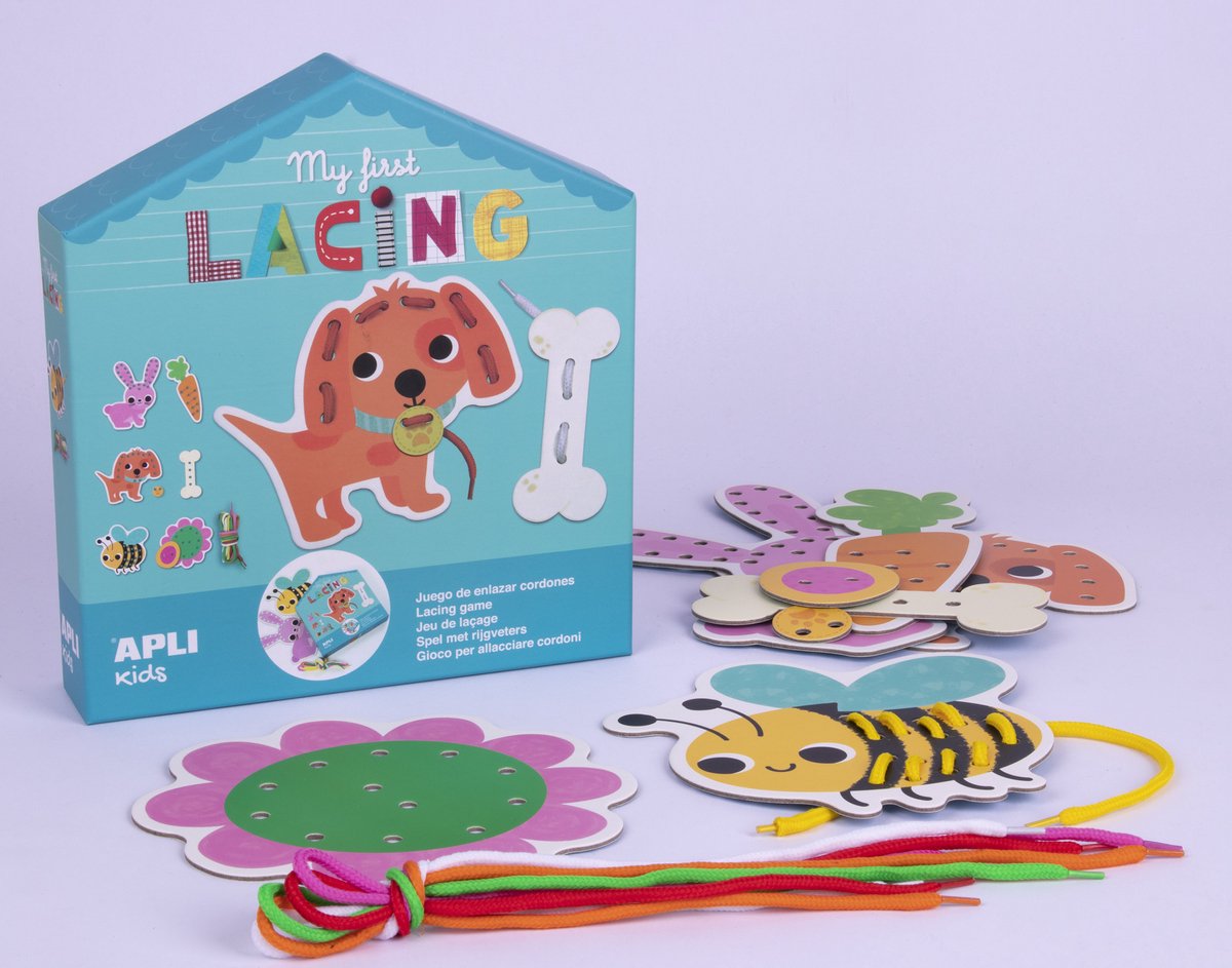 Apli Kids Veters strikken leren met dieren