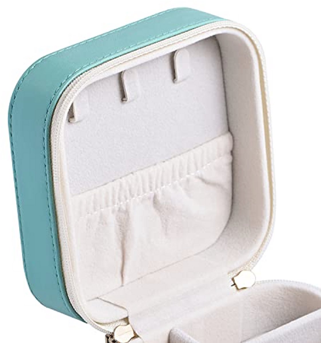 Elegante Sieradendoos in Blauw voor Vrouwelijke Sieraden